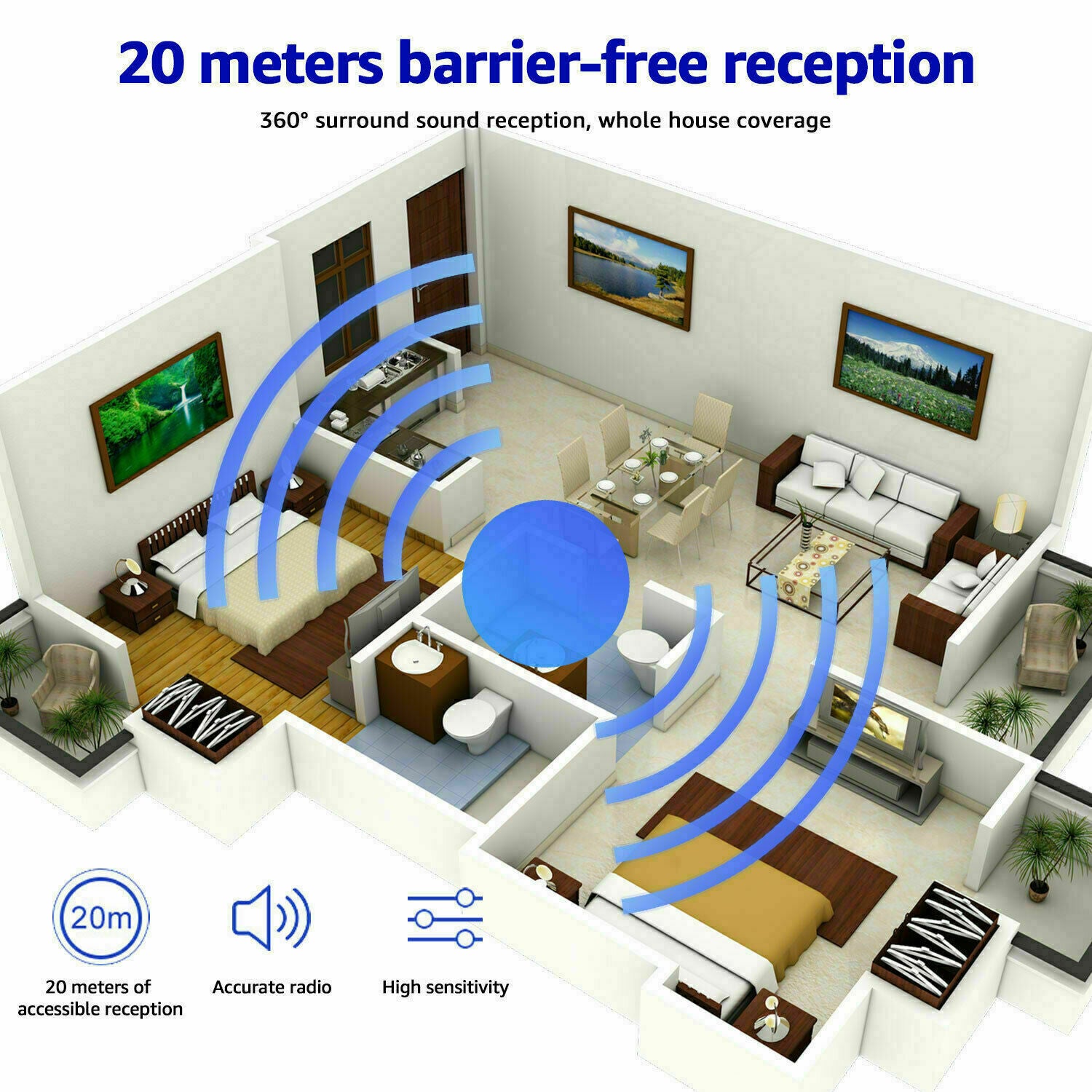 Lavalier Microphone Wireless Audio Video Recording Mini Mic for Android Iphone