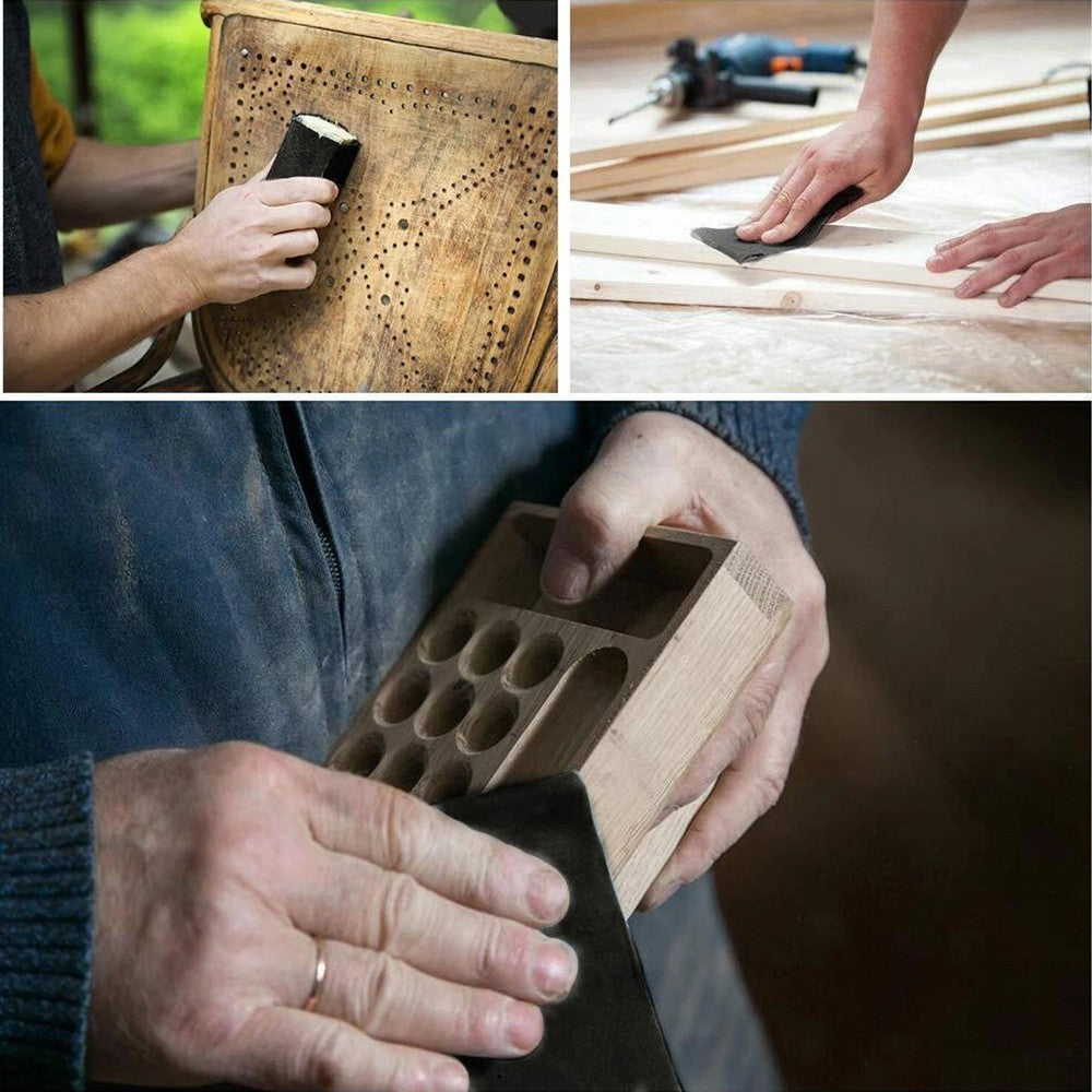 72 PCS Sandpaper Sand Paper Sanding Sheets Assorted Auto Wet Dry Wood Car Metal