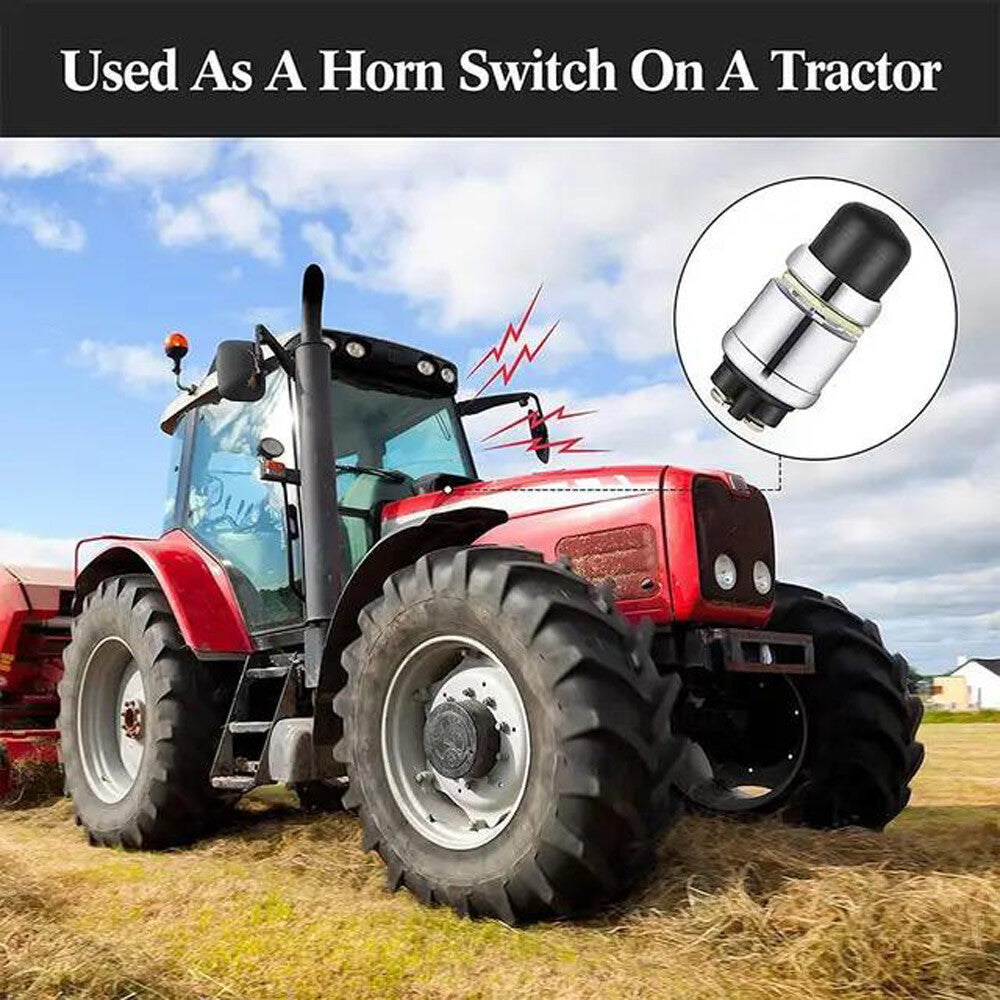 4PCS 12 Volt DC Heavy-Duty Start Momentary Push-Button Starter Switch 50 Amps US