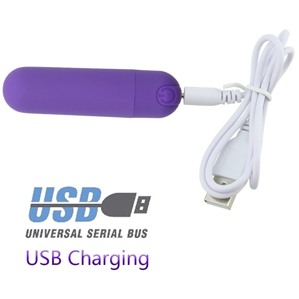 Women Mini Powerful Bullet Shape 10 Speed Personal Vibrating Neck Body Massage