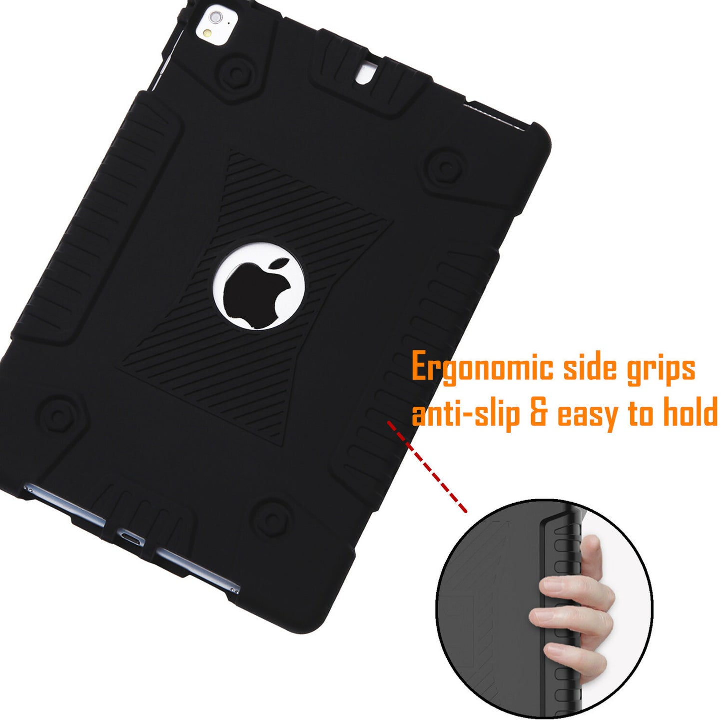 For New Ipad 9.7 Inch 6Th Generation 2018 Tablet Silicone Case Cover Shock Proof