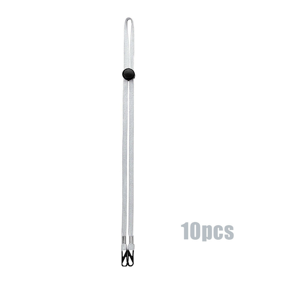 10 PCS Adjustable Lanyard Face Mask Extender Ear Savers for Mask Strap Holder US