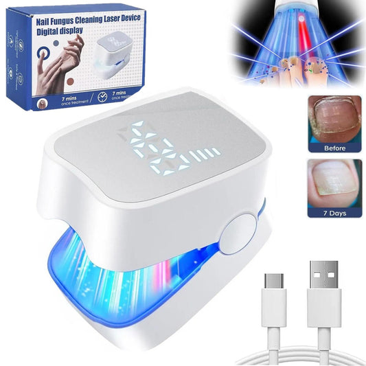 Nail Fungus Laser Treatment Device for Multiple Toenail Onychomycosis Remover US