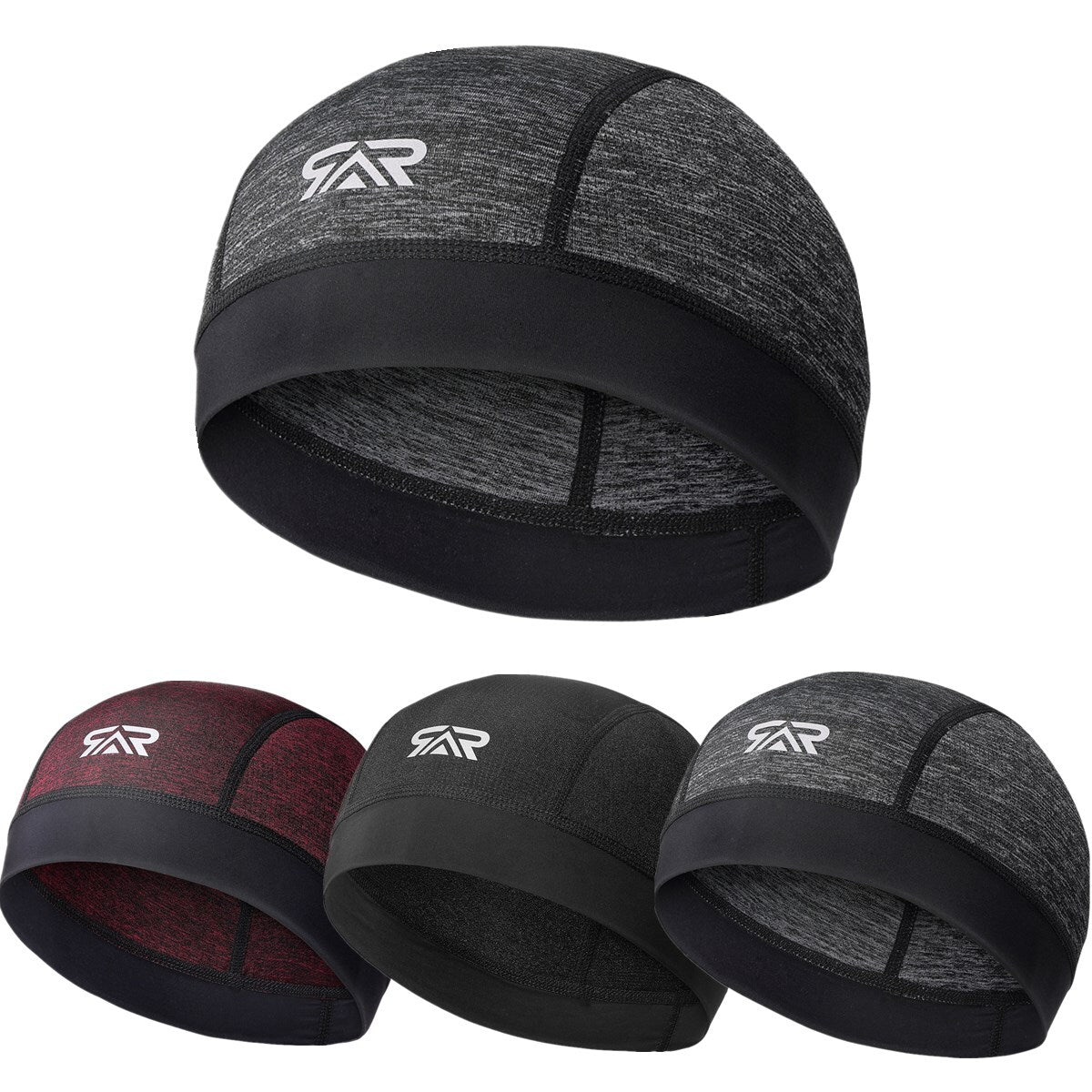 Sweat Wicking Cooling Flag Dome Skull Cap Helmet Liner Sport Beanie Durag Hat US