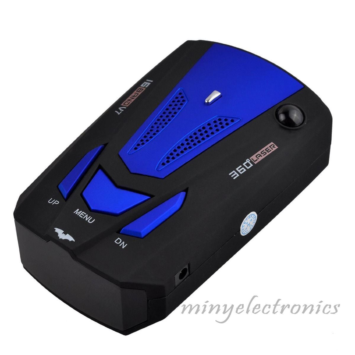 360 Degree Car 16 Band V7 GPS Speed Safety Radar Detector Voice Alert Laser LED