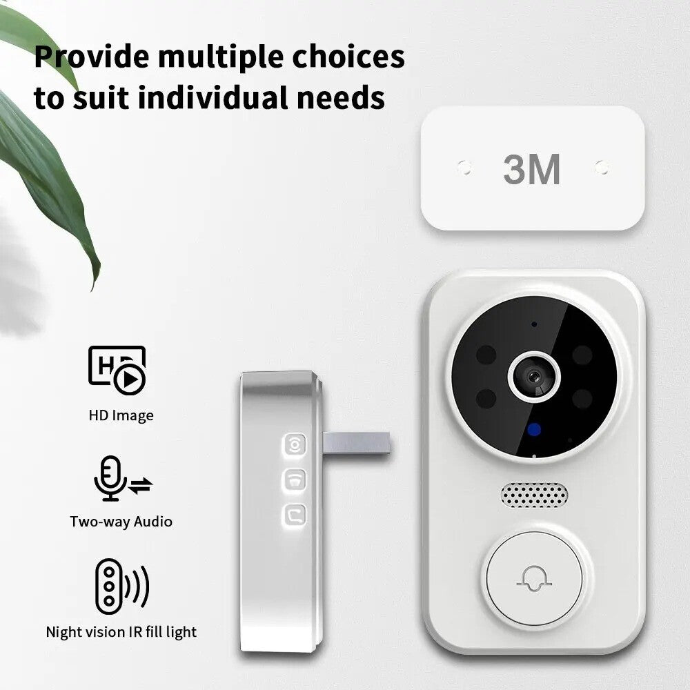 Wifi Wireless Intercom Smart Doorbell Video Security Camera Door Bell Chime USA
