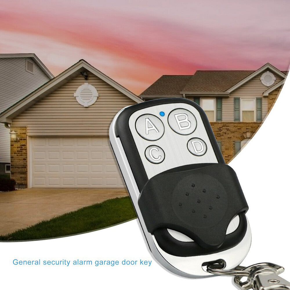4X Universal Electric Cloning Remote Control Key Fob 433Mhz for Gate Garage Door
