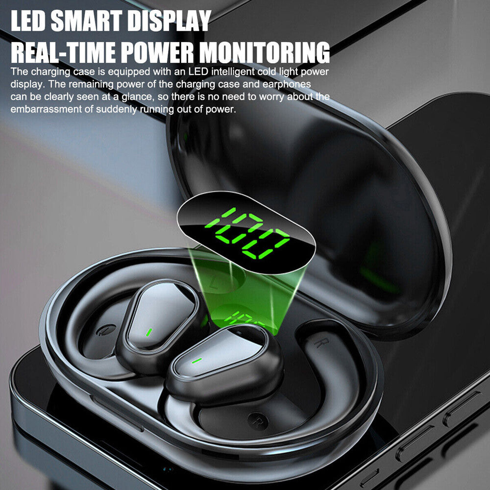 TWS Bluetooth 5.3 Headset Wireless Earphones Earbuds Stereo Headphones Ear Hook