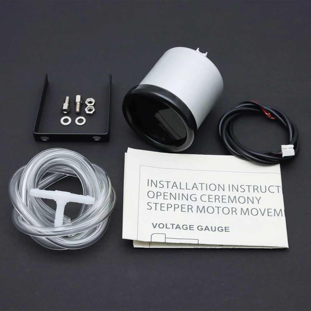 2" 52Mm Digital Boost Gauge Tinted 7 Color 0-30 PSI Pressure Vacuum Turbo Meter