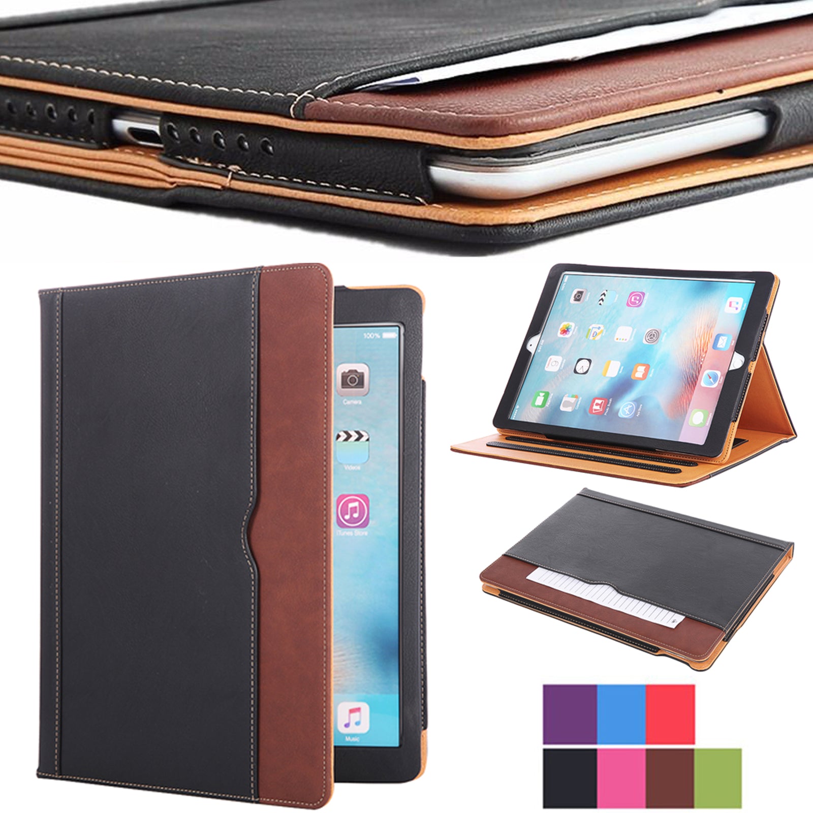New Soft Leather Smart Case Cover Sleep/Wake Stand for APPLE Ipad 9.7 2017 5Th