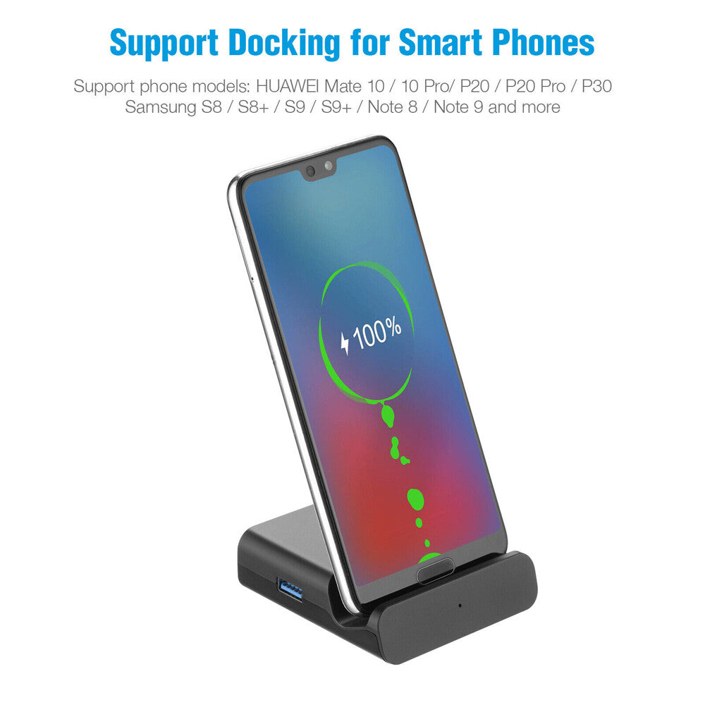 Docking Station Stand Charging Dock 4K TV HDMI Adapter for Nintendo Switch US