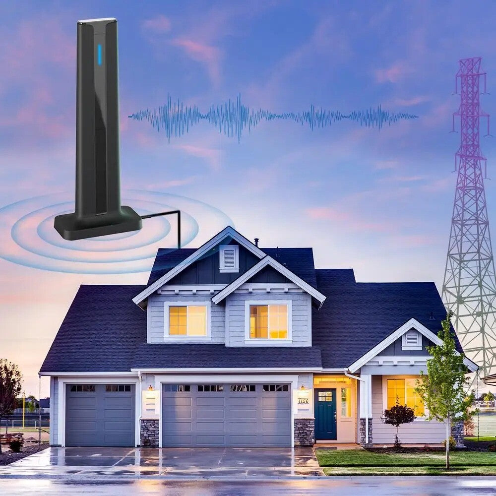 6000 Miles Upgraded TV Antenna Digital HD Indoor HDTV 1080P 4K Long Range USA