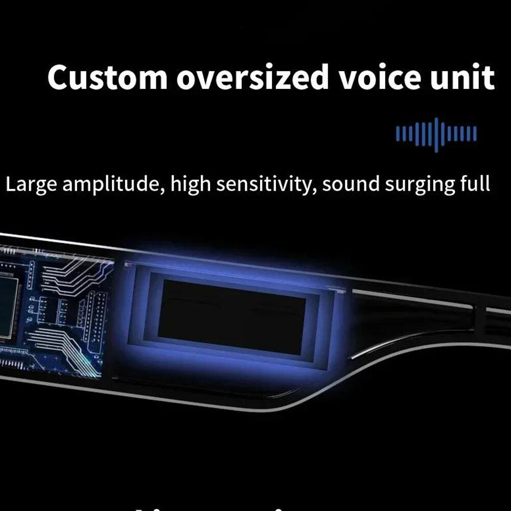 Smart Glasses Polarized Bluetooth 5.3 Call Music Sunglasses Headset Headphone US