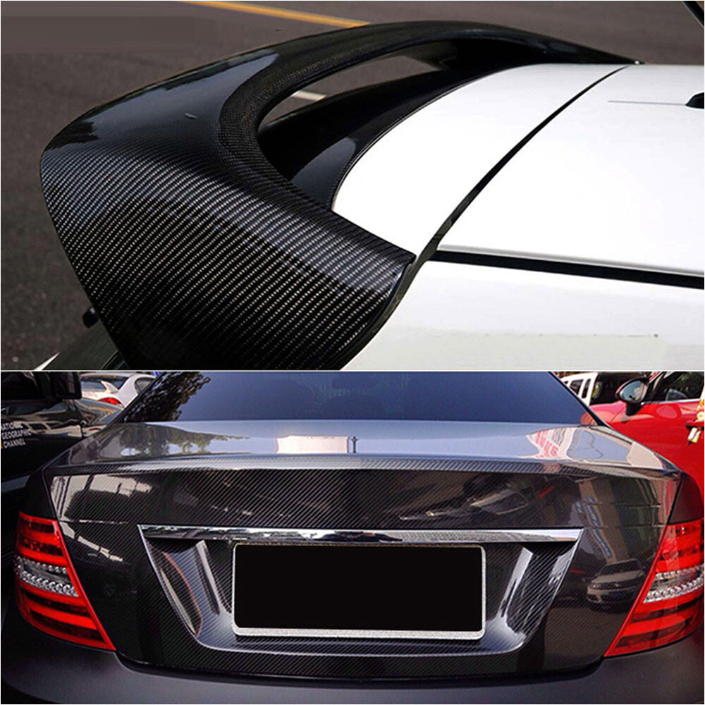 Auto Accessories 7D Glossy Carbon Fiber Vinyl Film Car Interior Wrap Stickers US