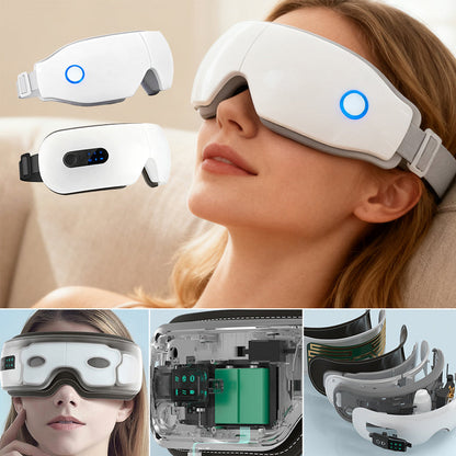 Quadra's Heated Eye Massager With Music
